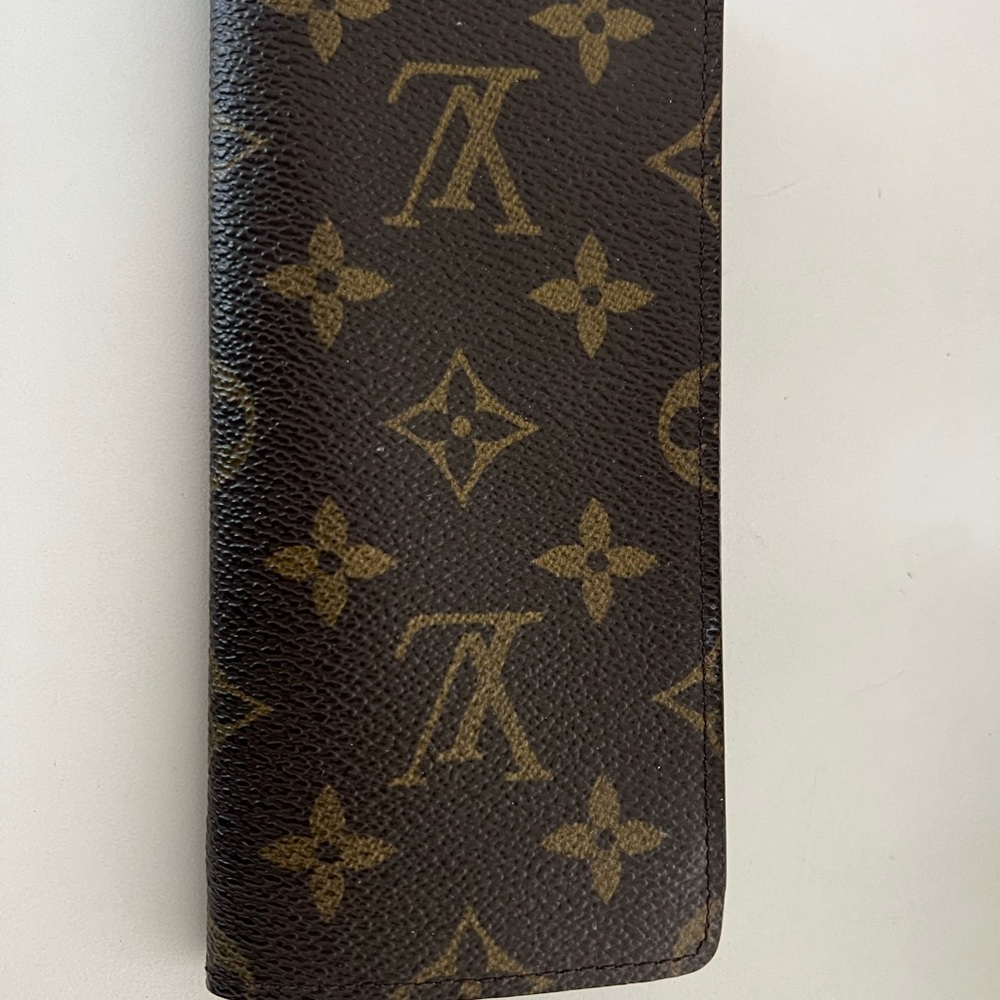 Louis Vuitton Monogram Brown Phone Case Wallet